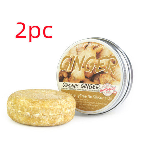 Ginger Shampoo Soap Anti-dandruff Refreshing Ginger Shampoo Soap Anti-dandruff Refreshing